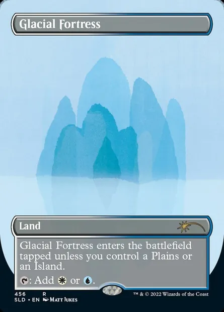 Glacial Fortress, Magic card SLD 456 — Secret Lair Drop set