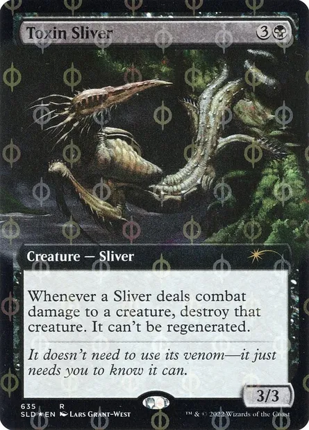 Toxin Sliver, Magic card SLD 635Φ — Secret Lair Drop set