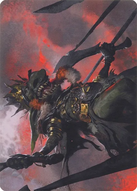 Pashalik Mons // Pashalik Mons, Magic card AMH1 18 — Modern Horizons Art Series set