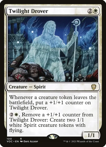 Twilight Drover, Magic card VOC 100 — Crimson Vow Commander set