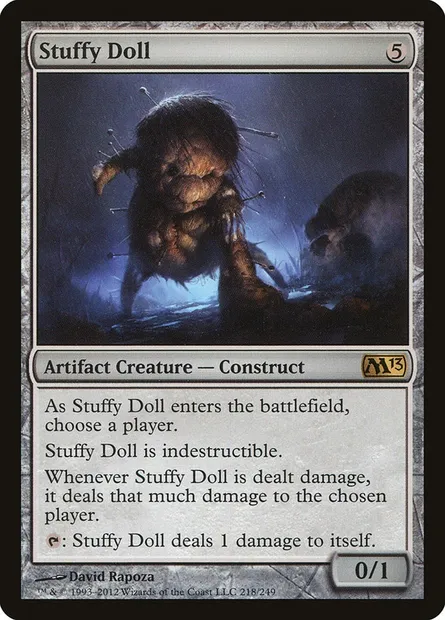 Stuffy Doll, Magic card M13 218 — Magic 2013 set