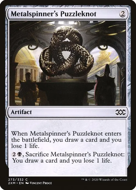 Metalspinner's Puzzleknot, Magic card 2XM 273 — Double Masters set