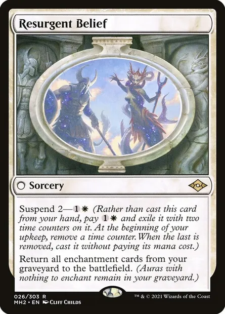Resurgent Belief, Magic card MH2 26 — Modern Horizons 2 set