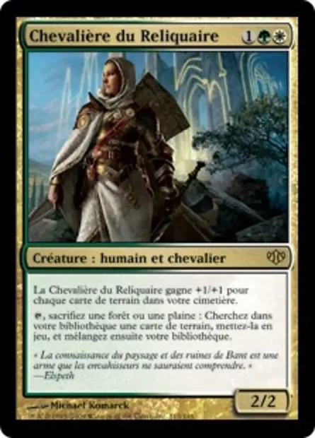 Chevalière du Reliquaire, carte Magic CON 113 — extension Conflux