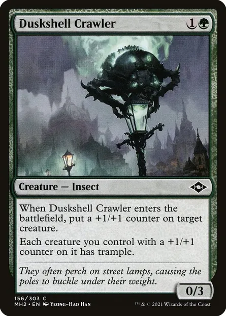 Duskshell Crawler, Magic card MH2 156 — Modern Horizons 2 set