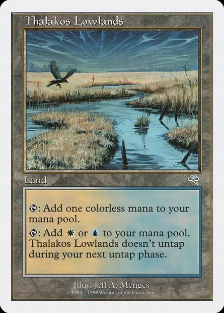 Thalakos Lowlands, Magic card BRB 88 — Battle Royale Box Set set
