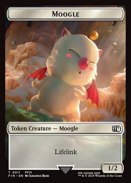 Moogle, Magic card TFIN 11 — Final Fantasy Tokens set