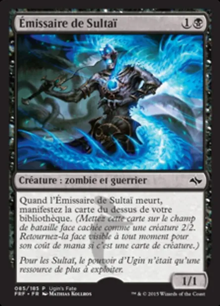 Émissaire de Sultaï, carte Magic UGIN 85 — extension Ugin's Fate