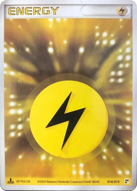 Lightning Energy, Pokémon card L-QCP 014 — Lightning Quick Construction Pack set