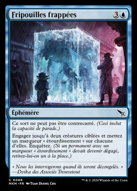 Fripouilles frappées, carte Magic MKM 66 — extension Murders at Karlov Manor