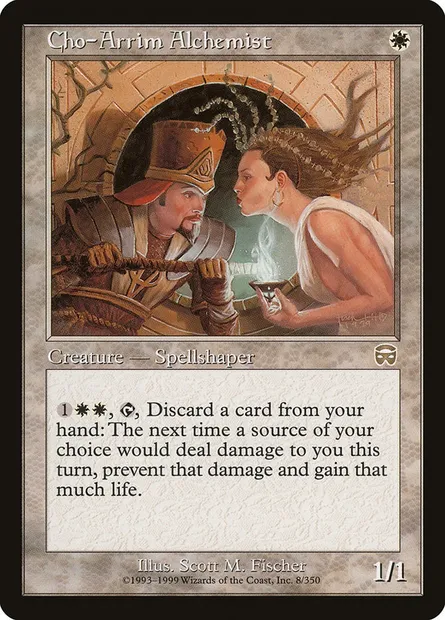 Cho-Arrim Alchemist, Magic card MMQ 8 — Mercadian Masques set