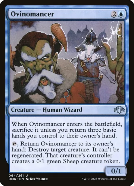Ovinomancer, Magic card DMR 64 — Dominaria Remastered set