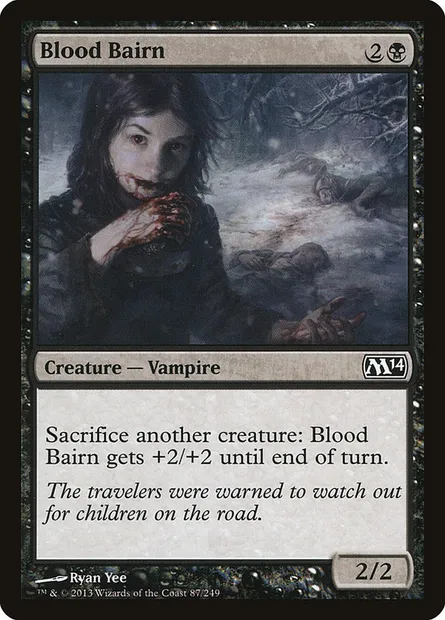 Blood Bairn, Magic card M14 87 — Magic 2014 set