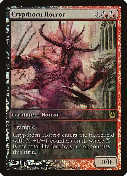 Cryptborn Horror, Magic card PRTR 212 — Return to Ravnica Promos set