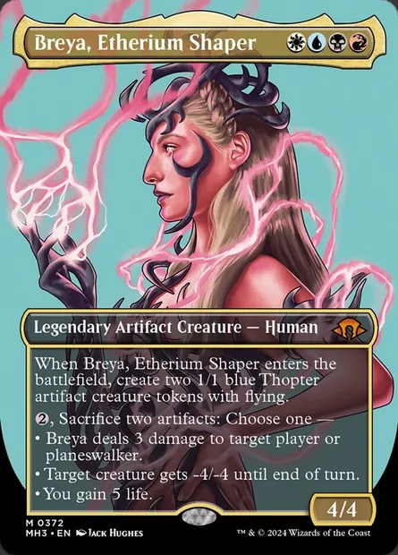 Breya, Etherium Shaper, Magic card MH3 372 — Modern Horizons 3 set