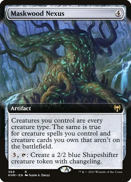 Maskwood Nexus, Magic card KHM 369 — Kaldheim set