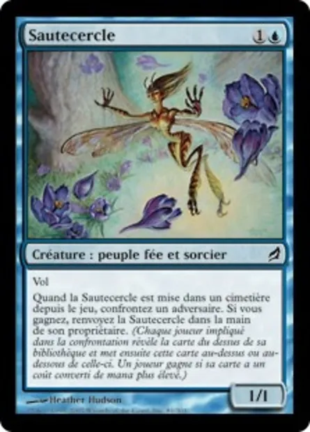 Sautecercle, carte Magic LRW 81 — extension Lorwyn