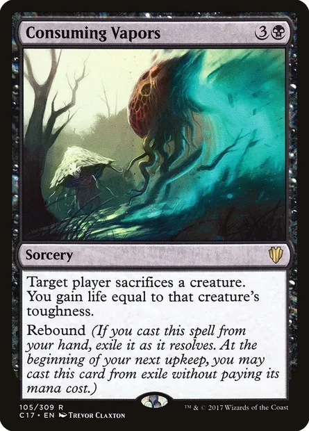 Consuming Vapors, Magic card C17 105 — Commander 2017 set