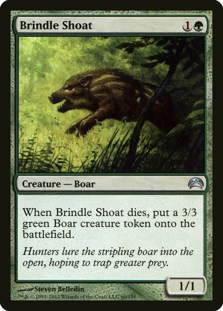 Brindle Shoat, Magic card PC2 60 — Planechase 2012 set