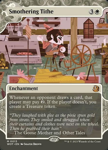 Smothering Tithe, Magic card WOT 13 — Wilds of Eldraine: Enchanting Tales set