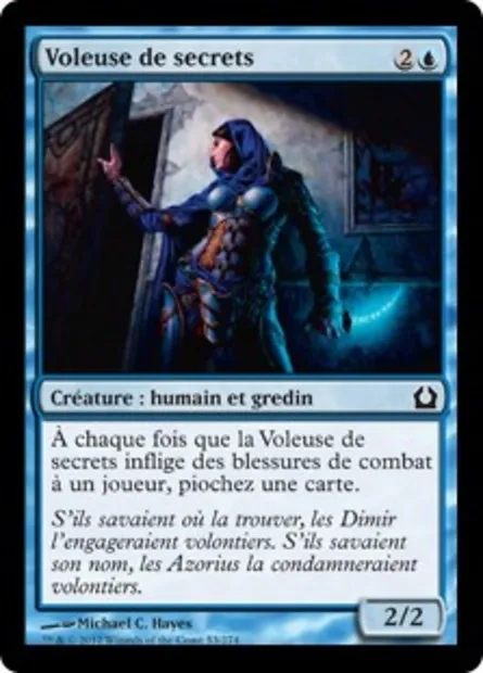Voleuse de secrets, carte Magic RTR 53 — extension Retour à Ravnica