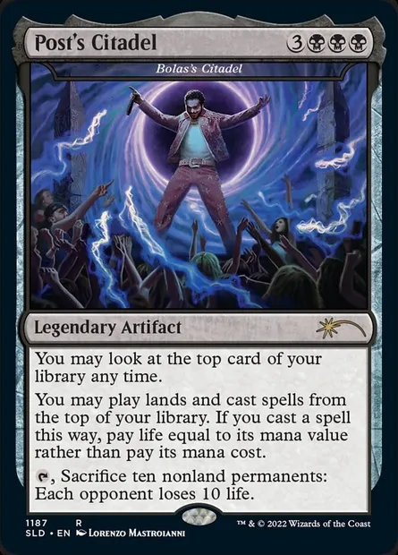 Bolas's Citadel, Magic card SLD 1187 — Secret Lair Drop set