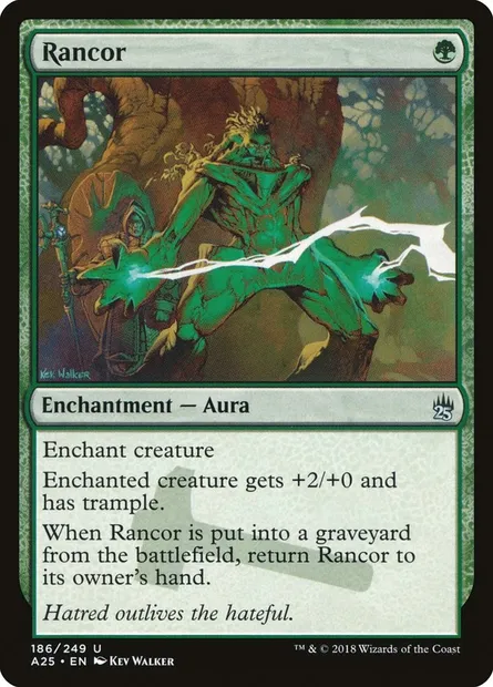 Rancor, Magic card A25 186 — Masters 25 set