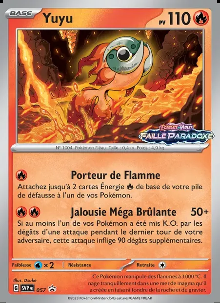 Yuyu, carte Pokémon PR-SV 057 — extension SVP Black Star Promos