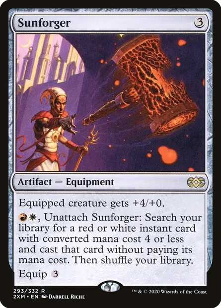 Sunforger, Magic card 2XM 293 — Double Masters set
