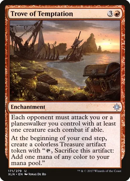Trove of Temptation, Magic card XLN 171 — Ixalan set