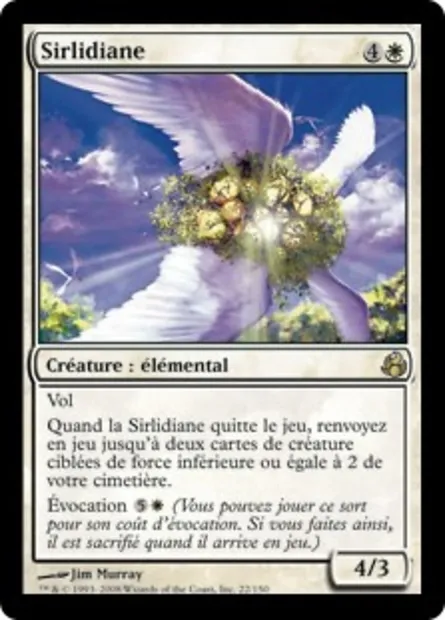Sirlidiane, carte Magic MOR 22 — extension Leveciel