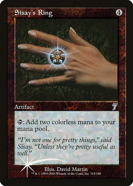 Sisay's Ring, Magic card 7ED 315★ — Seventh Edition set