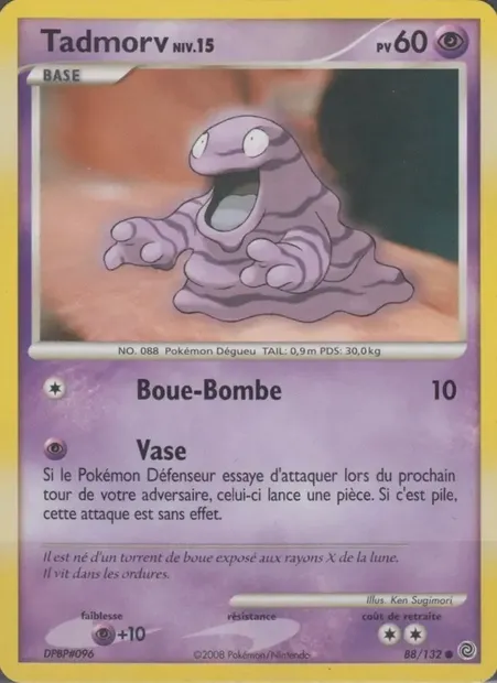 Tadmorv, carte Pokémon SW 88 — extension Merveilles Secrètes