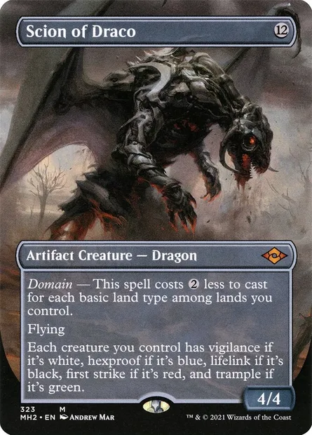 Scion of Draco, Magic card MH2 323 — Modern Horizons 2 set
