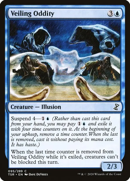 Veiling Oddity, Magic card TSR 95 — Time Spiral Remastered set