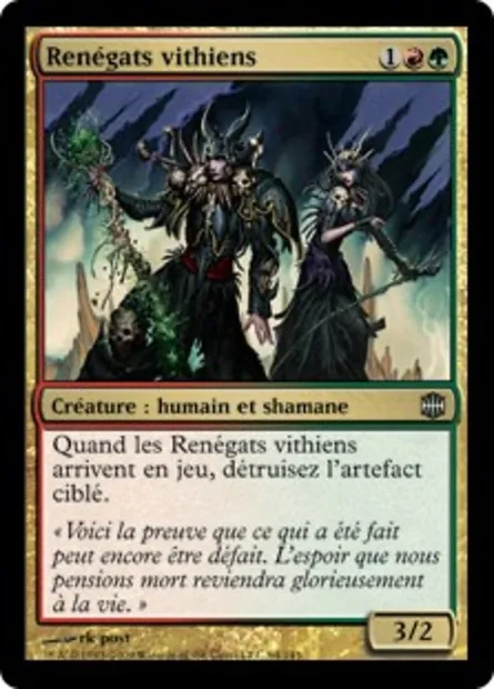 Renégats vithiens, carte Magic ARB 64 — extension La Renaissance d'Alara