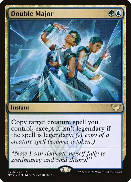 Double Major, Magic card STX 179 — Strixhaven: School of Mages set