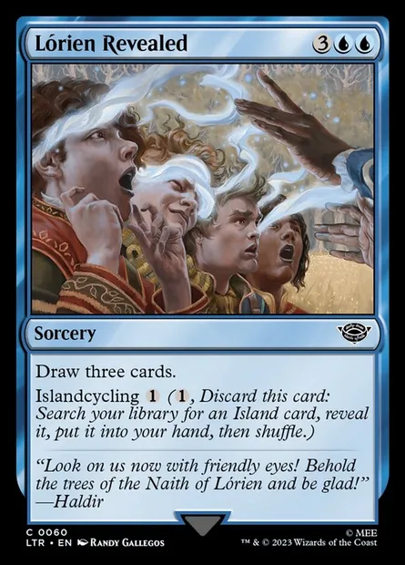 Lórien Revealed, Magic card LTR 60 — The Lord of the Rings: Tales of Middle-earth set
