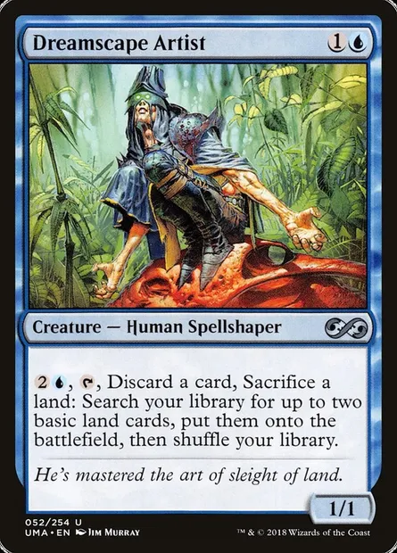 Dreamscape Artist, Magic card UMA 52 — Ultimate Masters set
