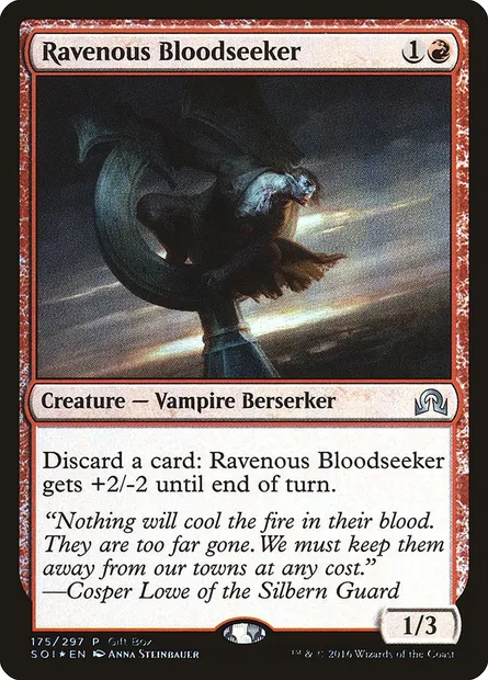 Cherchesang vorace, carte Magic PSOI 175 — extension Shadows over Innistrad Promos