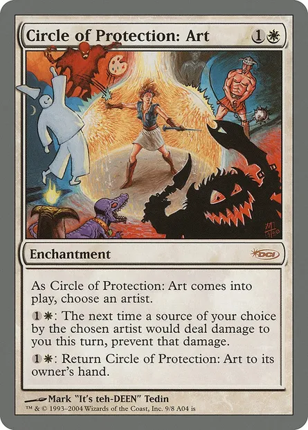 Circle of Protection: Art, Magic card PAL04 9 — Arena League 2004 set
