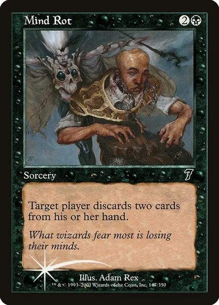 Mind Rot, Magic card 7ED 147★ — Seventh Edition set