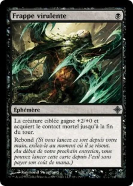 Frappe virulente, carte Magic ROE 131 — extension L'ascension des Eldrazi