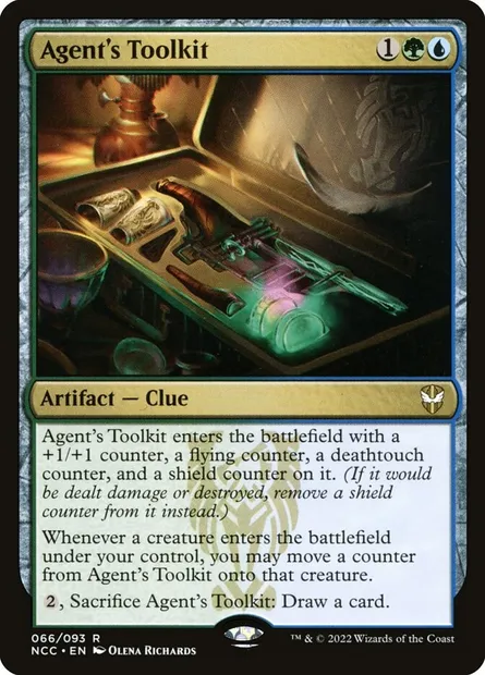 Agent's Toolkit, Magic card NCC 66 — New Capenna Commander set