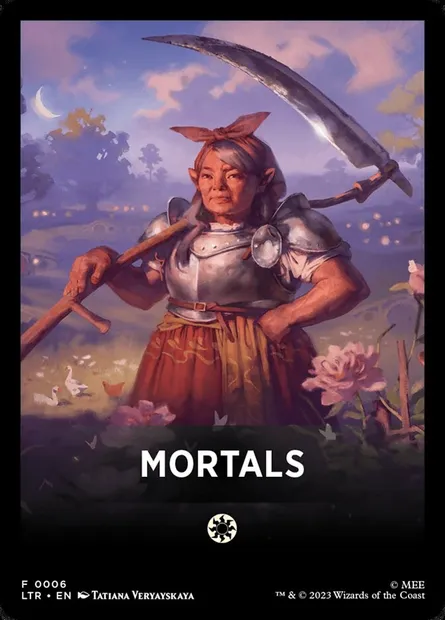 Mortals, Magic card FLTR 6 — Tales of Middle-earth Front Cards set