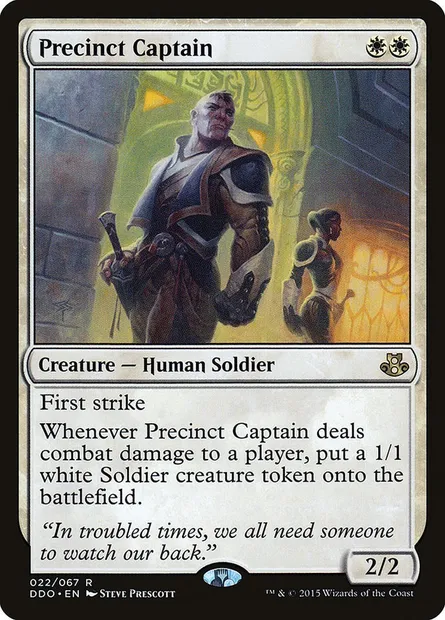 Precinct Captain, Magic card DDO 22 — Duel Decks: Elspeth vs. Kiora set