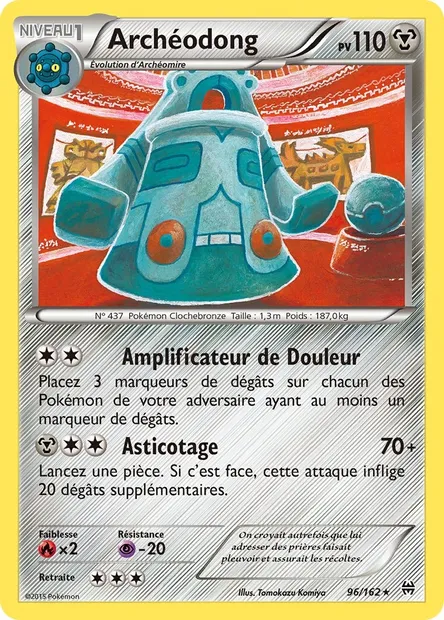 Archéodong, carte Pokémon BKT 96 — extension Impulsion Turbo