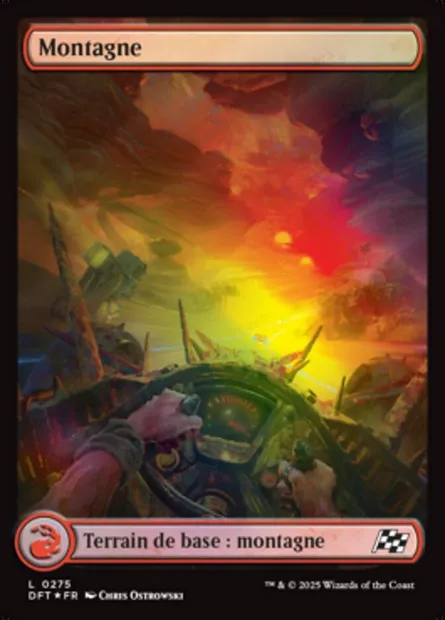 Montagne, carte Magic DFT 275 — extension Aetherdrift