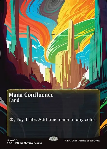 Mana Confluence, Magic card EOS 70 — Edge of Eternities: Stellar Sights set