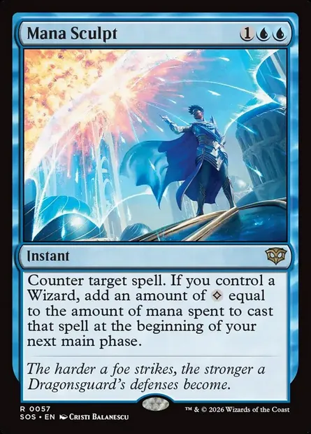 Mana Sculpt, Magic card SOS 57 — Secrets of Strixhaven set
